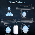 Long Chain Spiral Silicone Egg | Multi-Play Pull Toy (Anal / Vaginal / Oral)