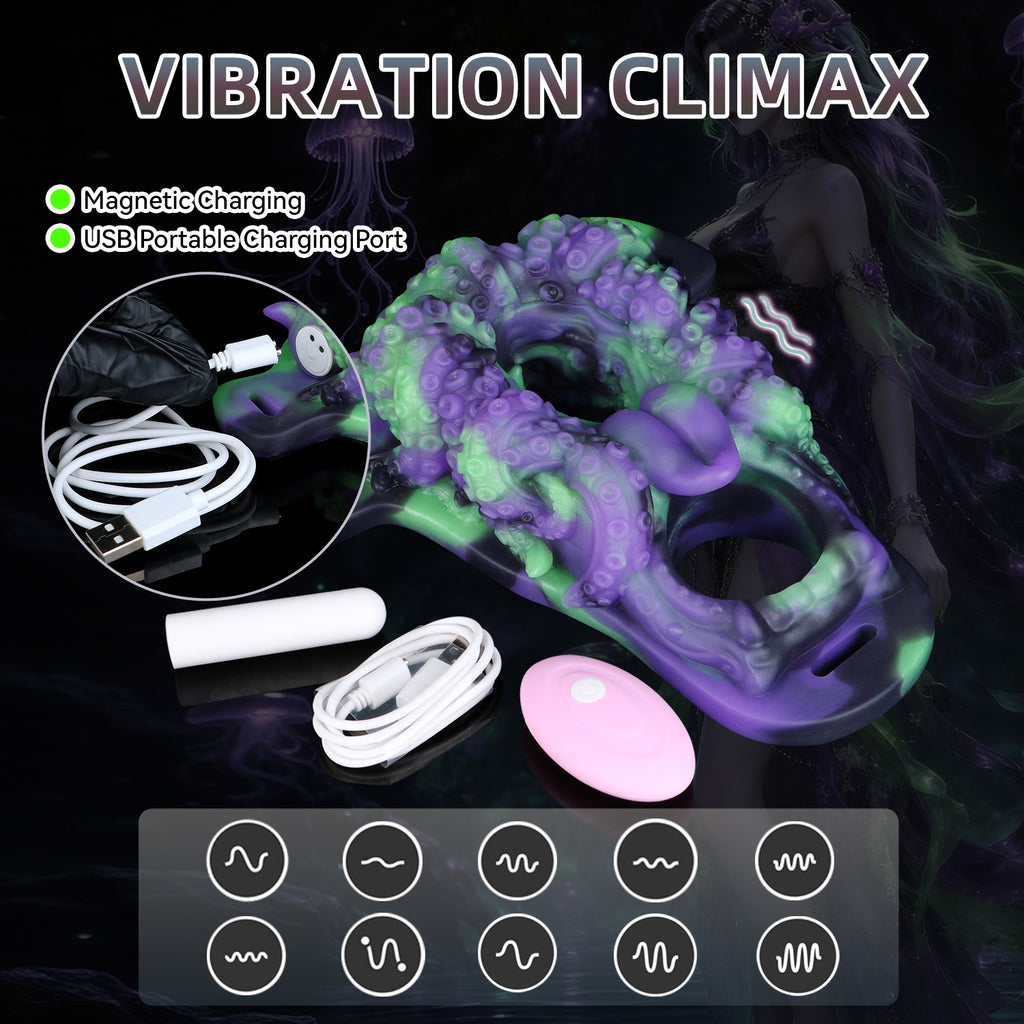 Phantom Abyss Butterfly | Unisex Wearable Vibrating Grinder