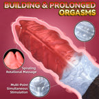Crimson Covenant – Kharix Thick Textured Fantasy Dildo