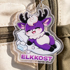 ELKKOST Keychain Charm