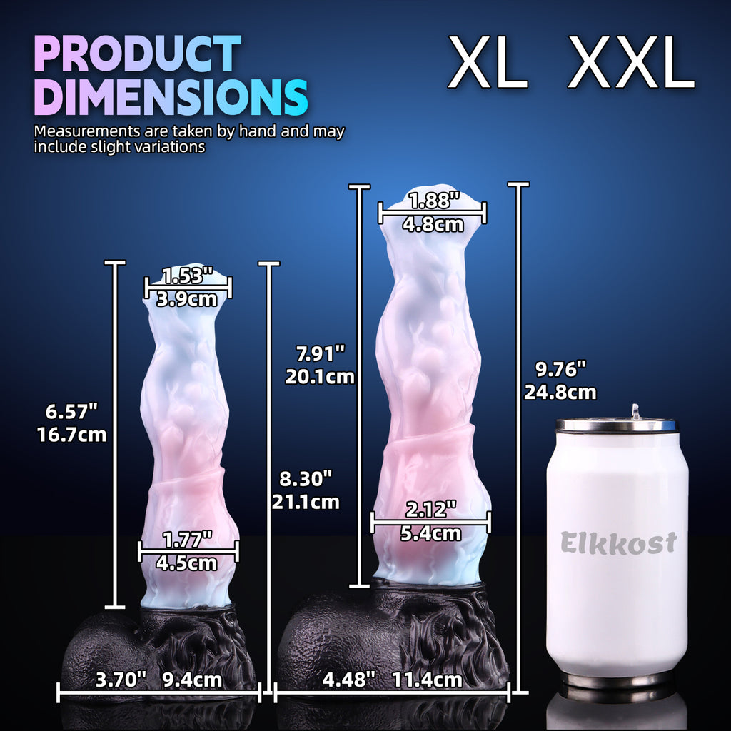 Nyxen Little Rainbow Massive Horse Fantasy Dildo