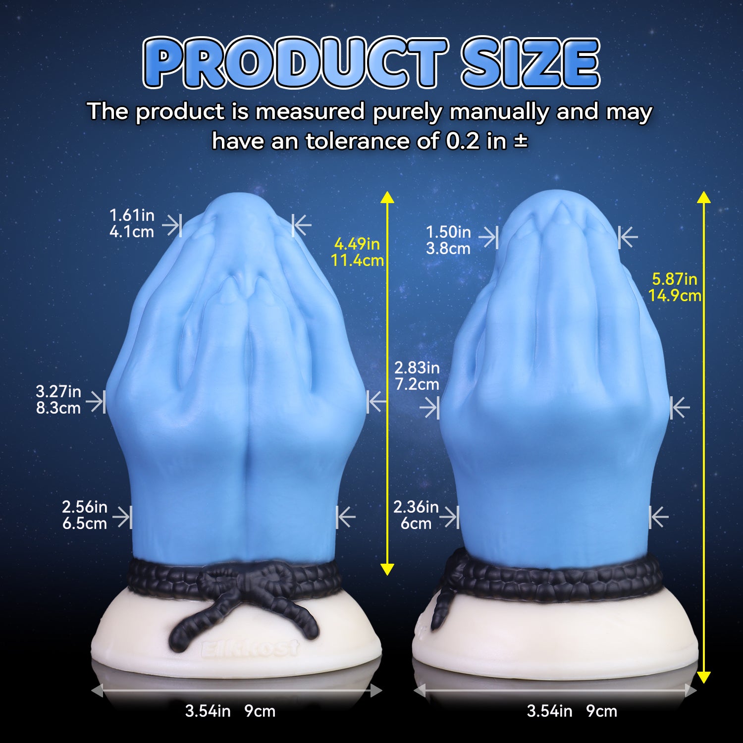 Siam Heart Aura Blue advanced anal trainer