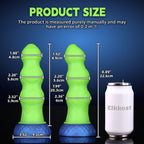 Rootcoil Relic Fluorescent green Dragon Root Dildo