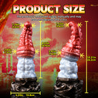Crimson Covenant – Kaelos Massive Knotted Tentacle Fantasy Dildo