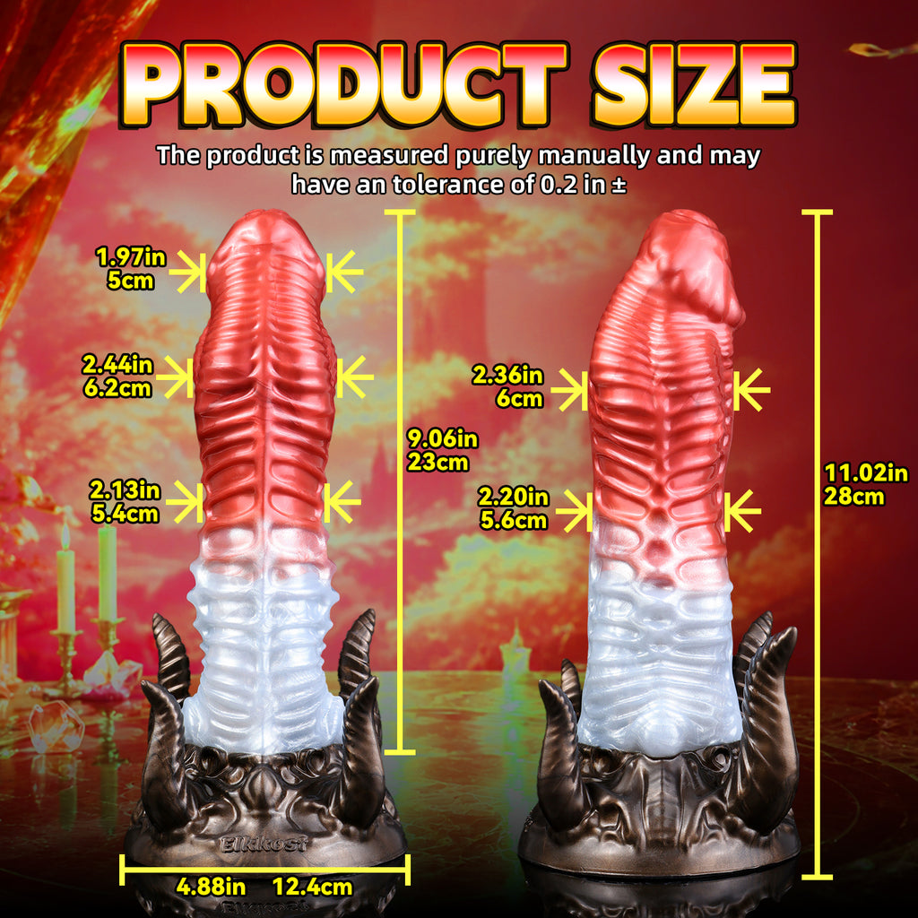 Crimson Covenant – Azren Massive Dragon Fantasy Dildo