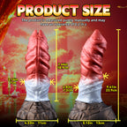Crimson Covenant – Kharix Thick Textured Fantasy Dildo