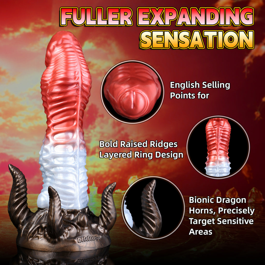 Crimson Covenant – Azren Massive Dragon Fantasy Dildo