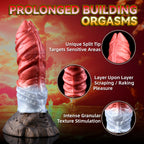 Crimson Covenant – Kharix Thick Textured Fantasy Dildo