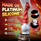 Crimson Covenant – Vaelor Massive Knotted Canine Fantasy Dildo