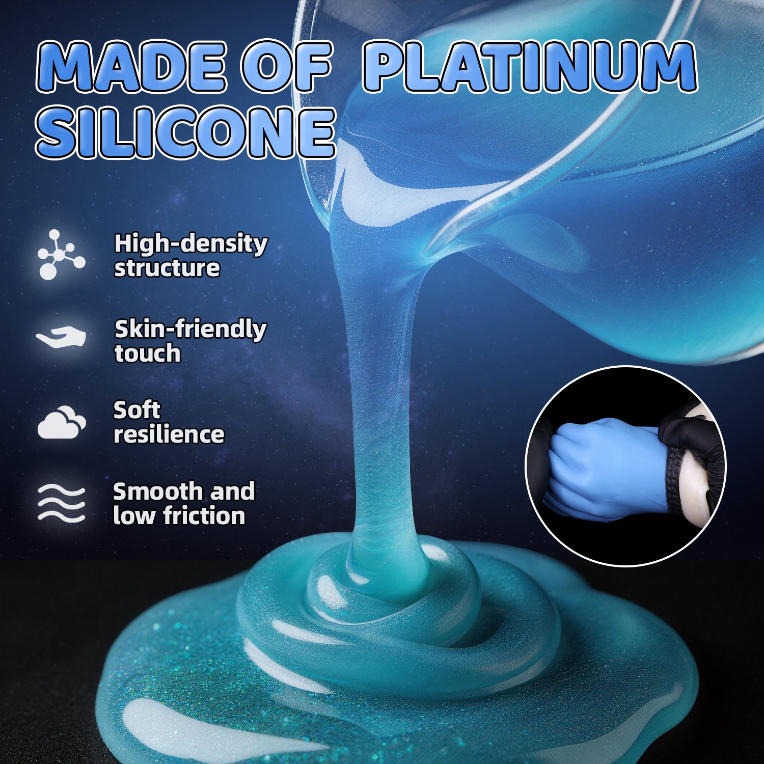 Siam Heart Aura Blue advanced anal trainer