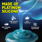 Gaffin Lightning Blue Cat Tongue Fantasy Dildo