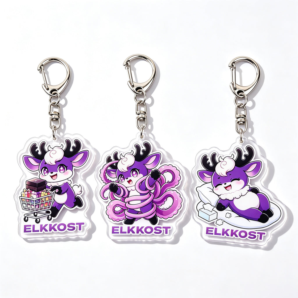 ELKKOST Keychain Charm