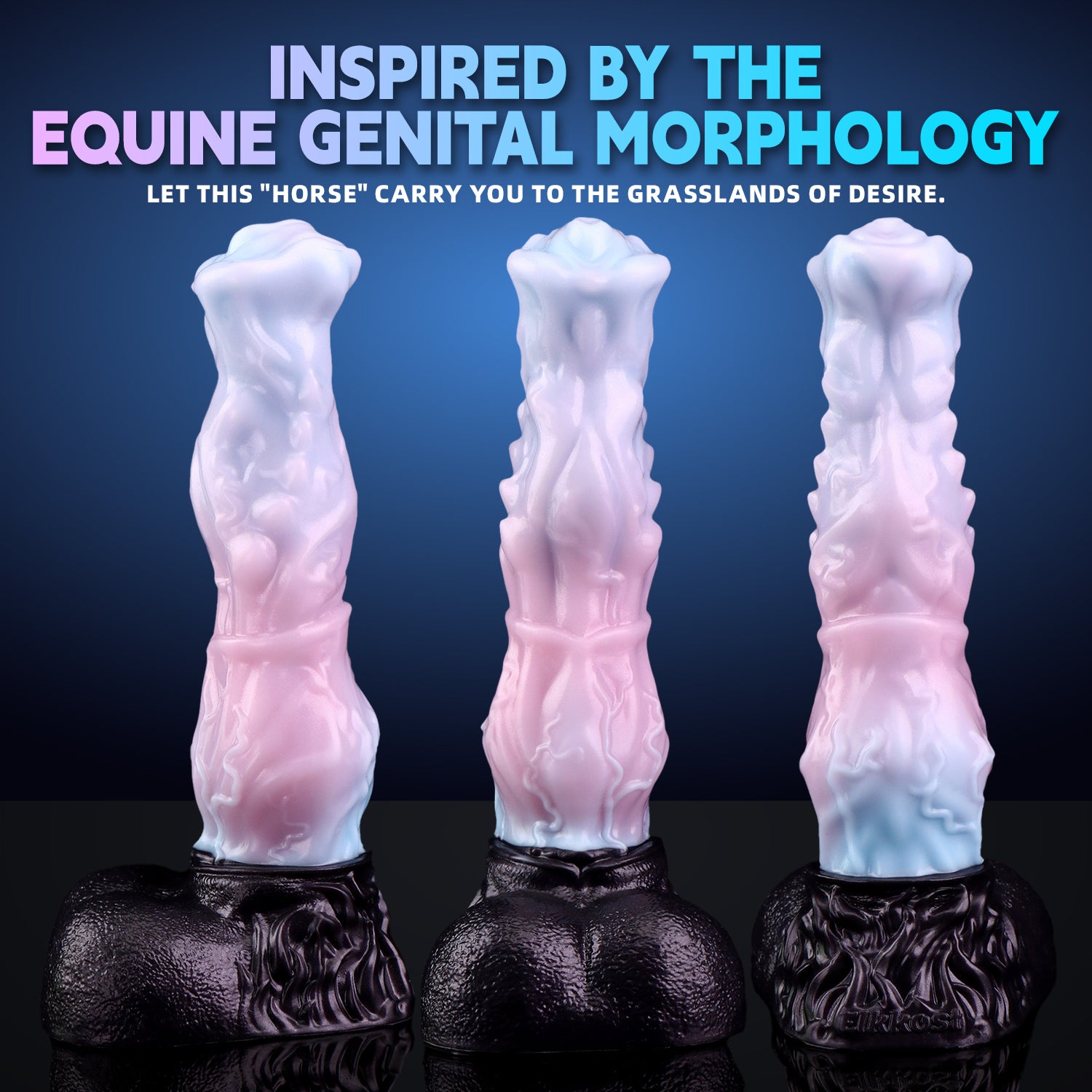 Nyxen Little Rainbow Massive Horse Fantasy Dildo