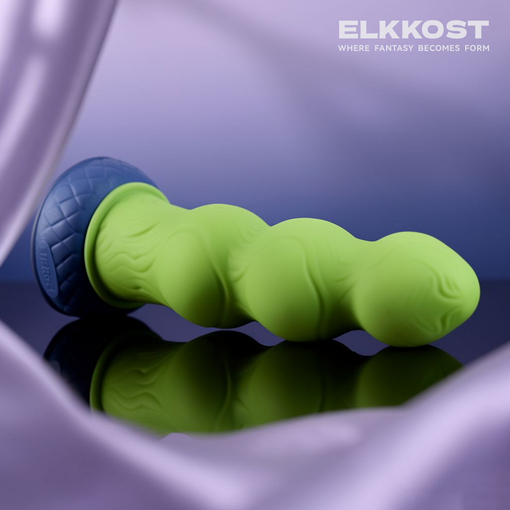 Rootcoil Relic Fluorescent green Dragon Root Dildo