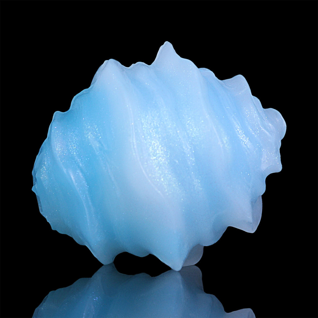 Long Chain Spiral Silicone Egg | Multi-Play Pull Toy (Anal / Vaginal / Oral)