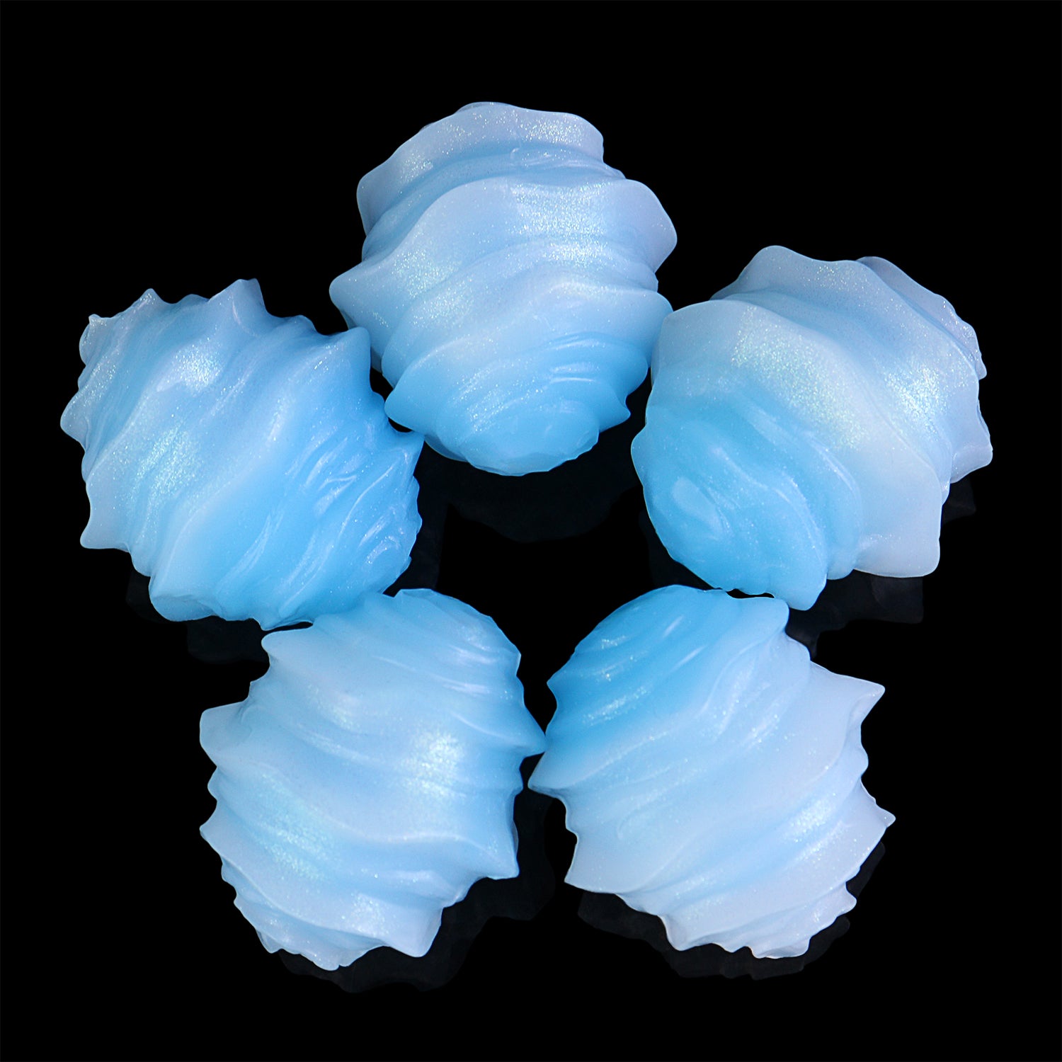 Long Chain Spiral Silicone Egg | Multi-Play Pull Toy (Anal / Vaginal / Oral)