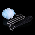 Long Chain Spiral Silicone Egg | Multi-Play Pull Toy (Anal / Vaginal / Oral)