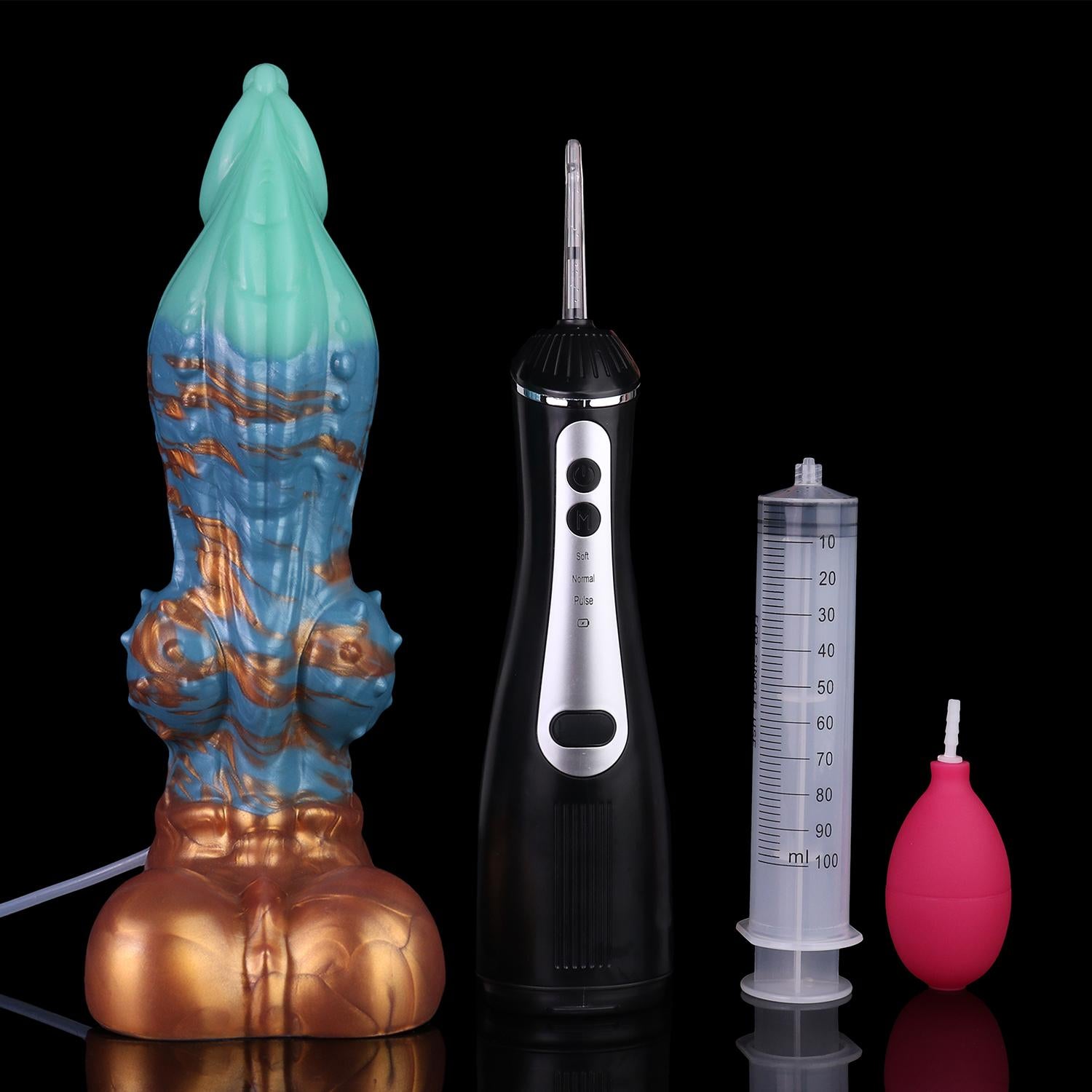 Electric Ejaculating Fantasy Creature Dildo  LUCEN