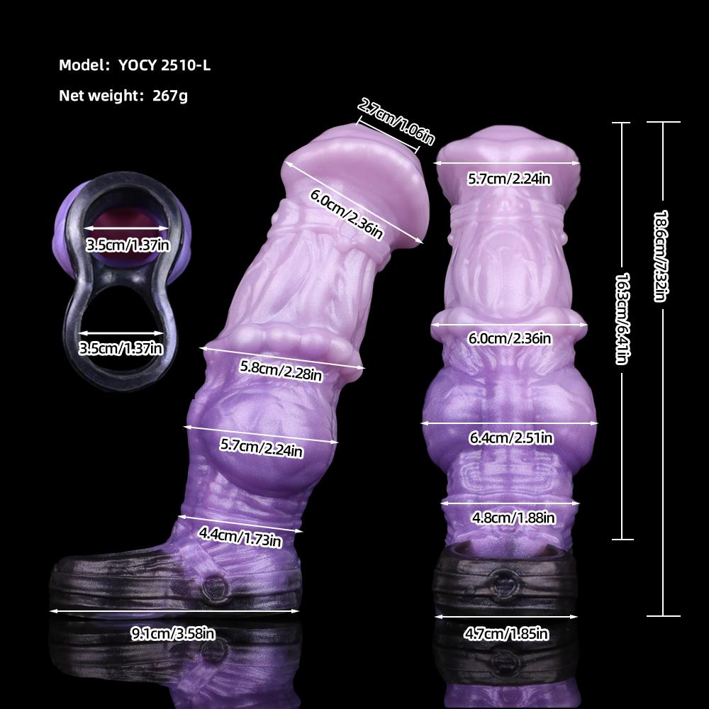 Fantasy Stallion Silicone Sleeve – Enter a New Fantasy Dimension