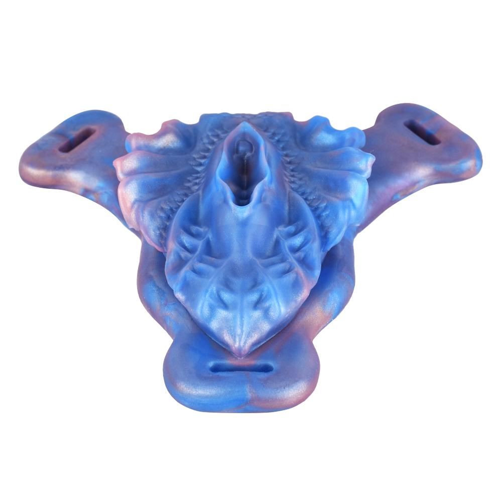 Fantasy Grinder - Textured Scaled Silicone External Stimulator Wearable Toy