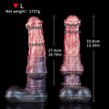 Realistic Horse Knot Dildo with Suction Cup Base