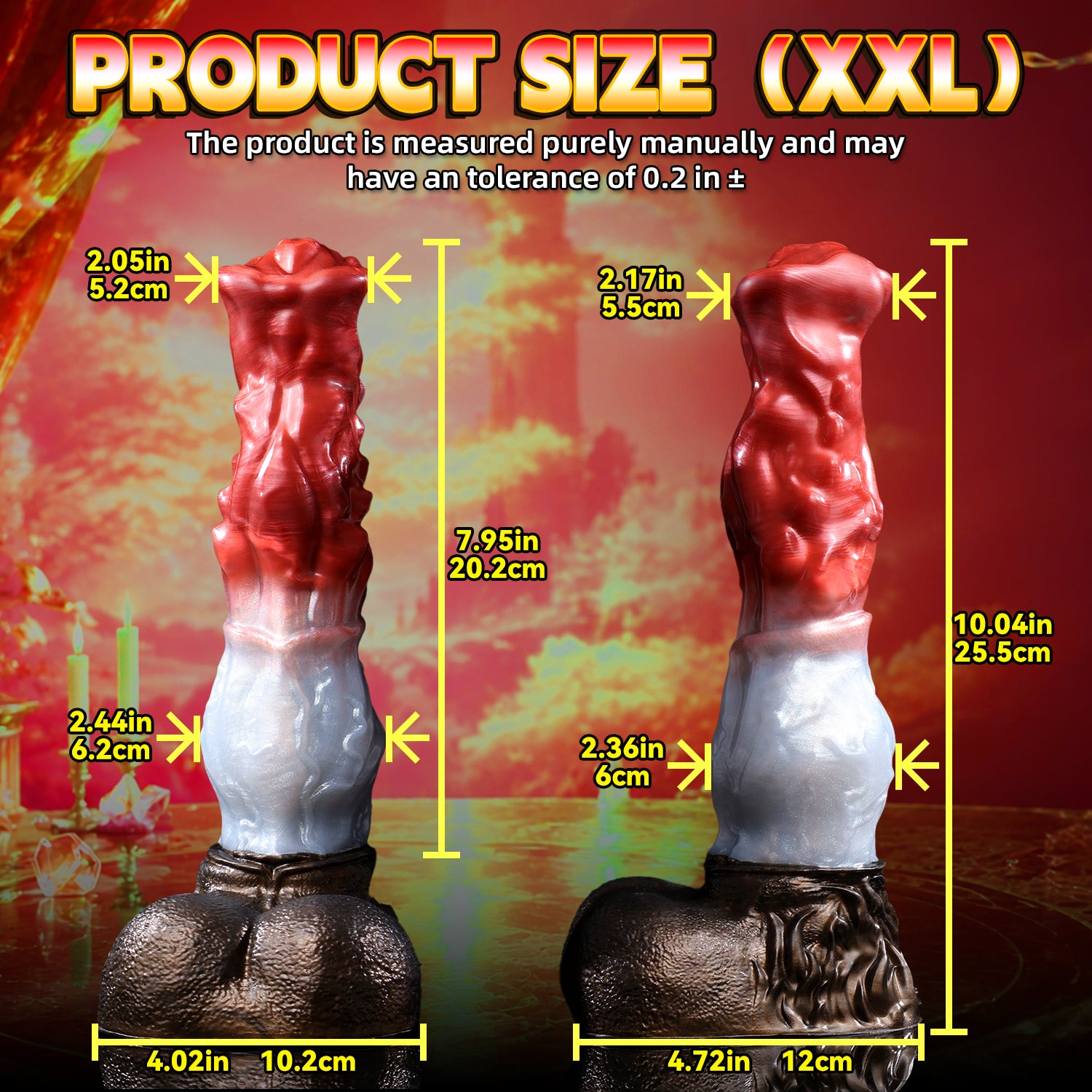 Crimson Covenant-Nyxen Massive Horse Fantasy Dildo