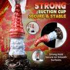Crimson Covenant – Kaelos Massive Knotted Tentacle Fantasy Dildo