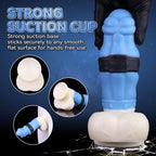 Bondage Bear Aura Blue retention anal trainer