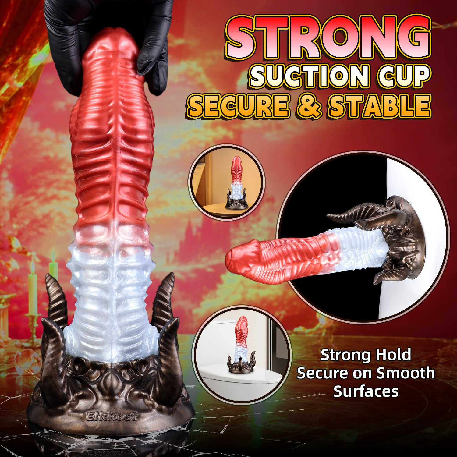 Crimson Covenant – Azren Massive Dragon Fantasy Dildo