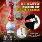 Crimson Covenant – Vaelor Massive Knotted Canine Fantasy Dildo