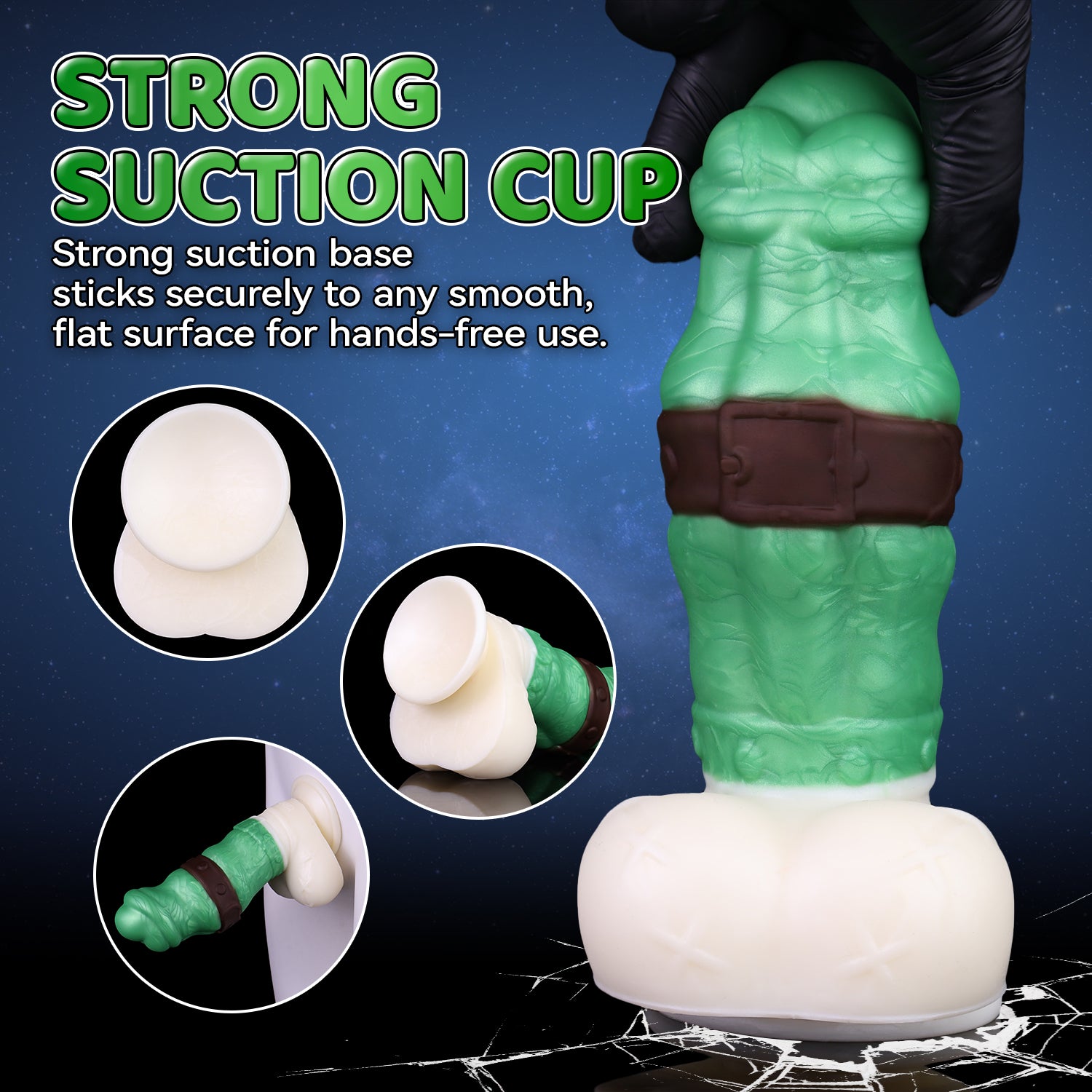 Bondage Bear Leafdown retention anal trainer