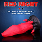 Gaffin Lightning Red Night Cat Tongue Fantasy Dildo
