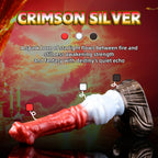 Crimson Covenant – Vaelor Massive Knotted Canine Fantasy Dildo