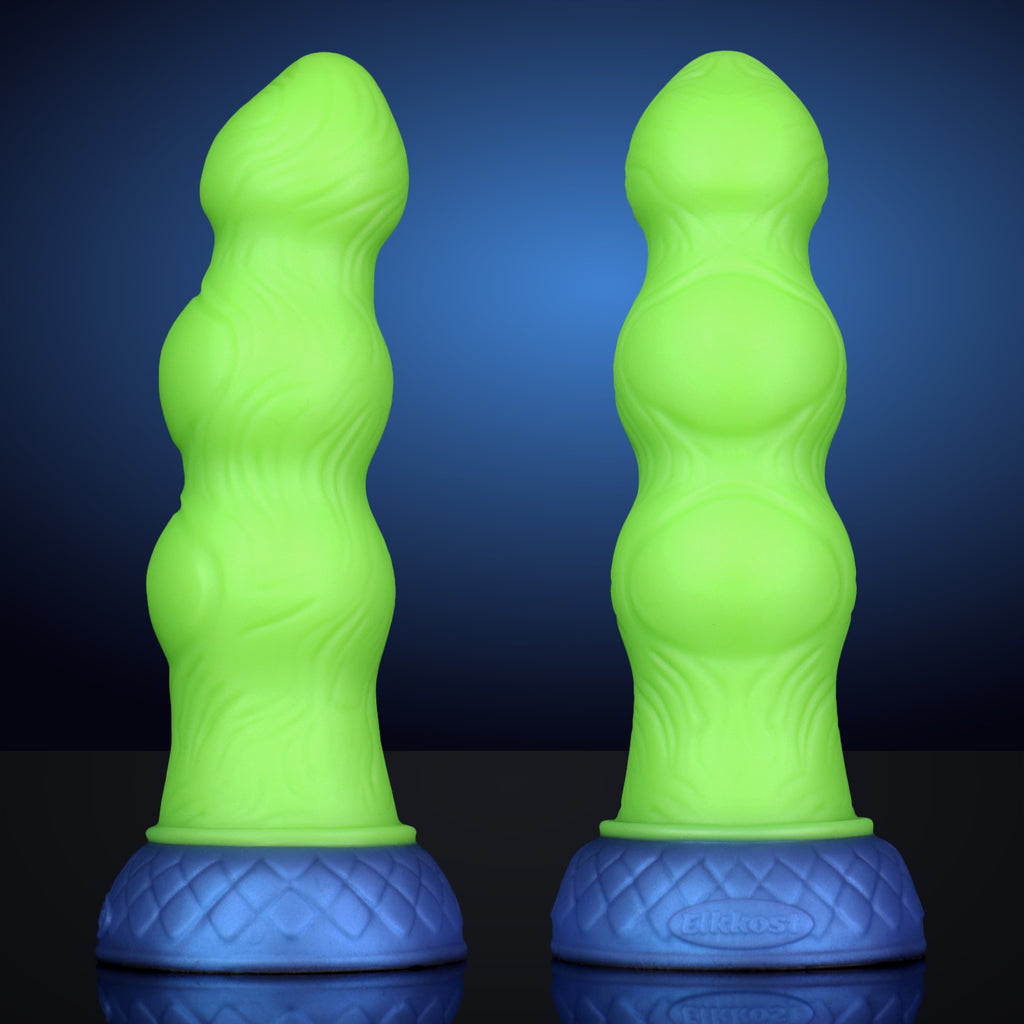 Rootcoil Relic Fluorescent green Dragon Root Dildo