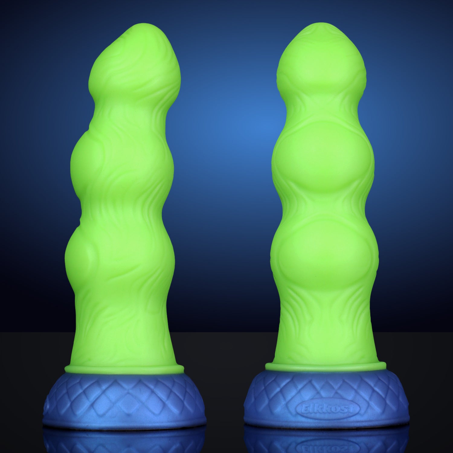 Rootcoil Relic Fluorescent green Dragon Root Dildo